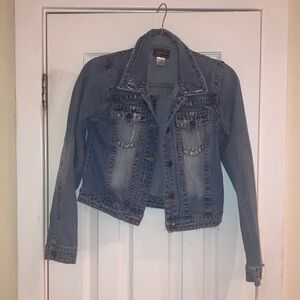 Angel Kiss Classic Blue Denim Jacket